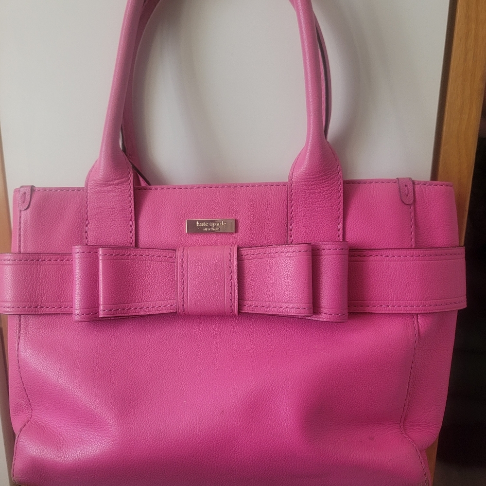 Kate Spade Pink Bow Detail Tote